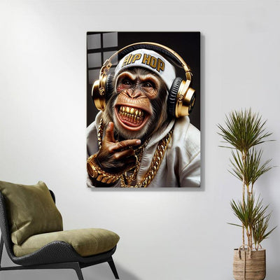 Diamond Painting-Hip-Hop Affe