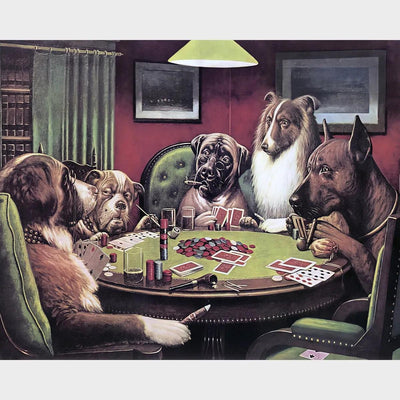 Diamond Painting-Hundekartentisch - Jetzt bei diamondspainting kaufen
