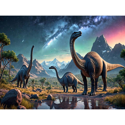 Diamond Painting-Jurassic Träume