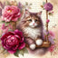 Diamond Painting-Katze auf Schaukel - Jetzt bei diamondspainting kaufen