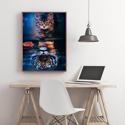 Diamond Painting-Kleiner Jäger, großer Traum