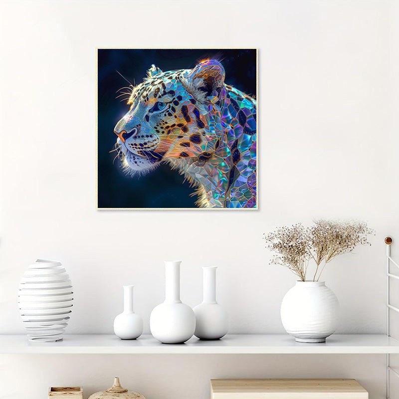 Diamond Painting-Kristallgepard