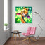 Diamond Painting-Lachende Giraffe