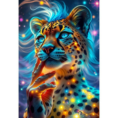Diamond Painting-Leopard