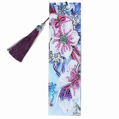 Diamond Painting-Lesezeichen mit Blumen - Jetzt bei diamondspainting kaufen