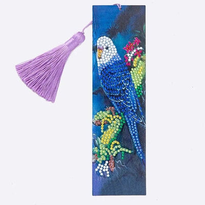 Diamond Painting-Lesezeichen mit Papagei - Jetzt bei diamondspainting kaufen