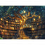 Diamond Painting-Leuchtende Bibliothek