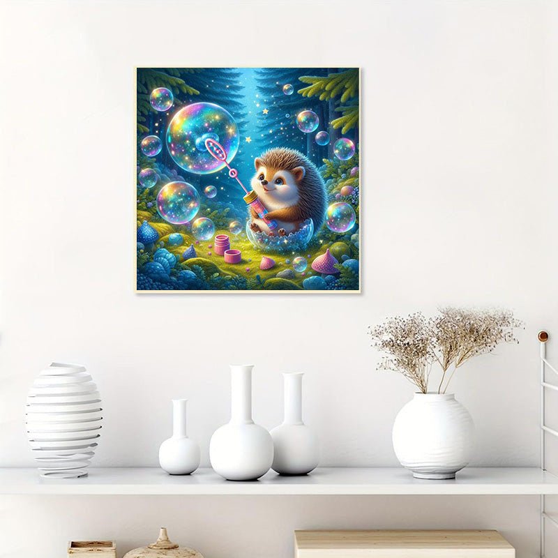 Diamond Painting-Lgel bläst Seifenblasen
