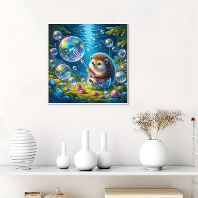 Diamond Painting-Lgel bläst Seifenblasen