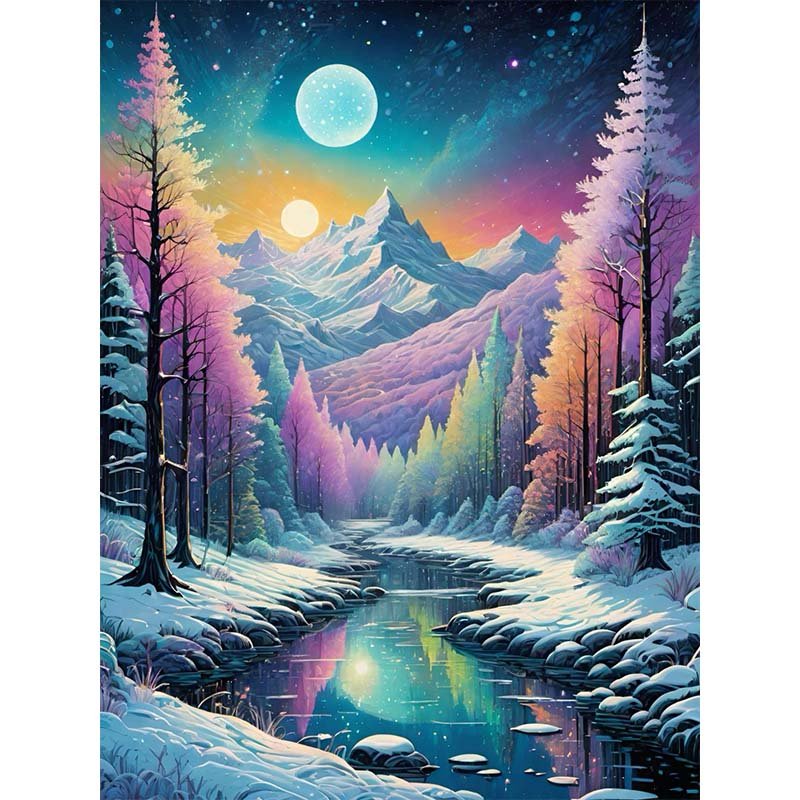 AB Diamond Painting-Starry Sky