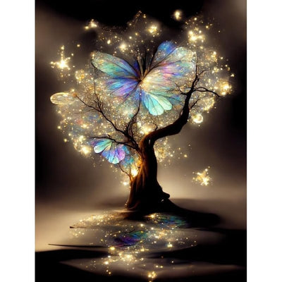 Diamond Painting-Magischer Baum der Träume