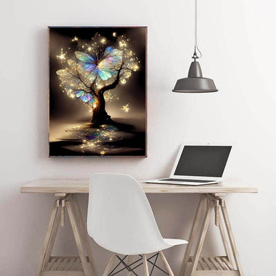 Diamond Painting-Magischer Baum der Träume