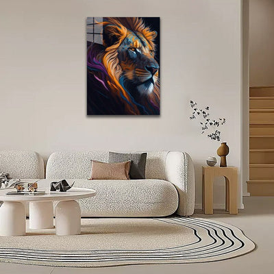 Diamond Painting-Majestätischer Löwe