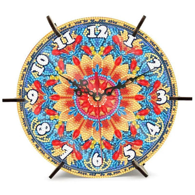 Diamond Painting-Mandala Uhr - Jetzt bei diamondspainting kaufen