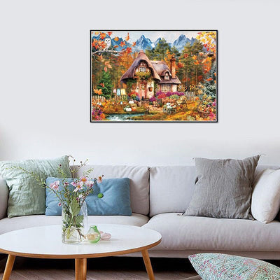 Diamond Painting-Märchenhafter Herbst