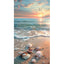 Diamond Painting-Muscheln am Strand