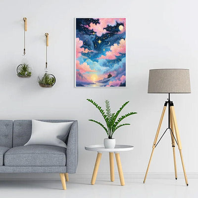 Diamond Painting-Nachthimmel