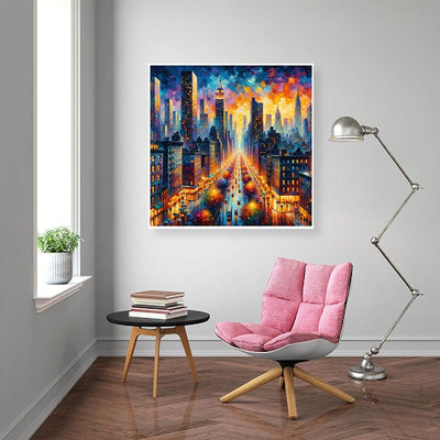 Diamond Painting-New York Skyline