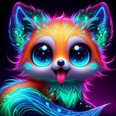 Diamond Painting-Niedlicher Fuchs - Jetzt bei diamondspainting kaufen