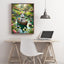 Diamond Painting-Osterhase beim Rudern