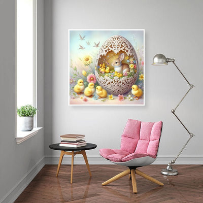Diamond Painting-Osterküken