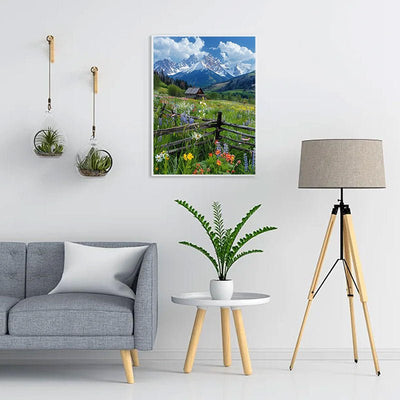 Diamond Painting-Pastorale Landschaft