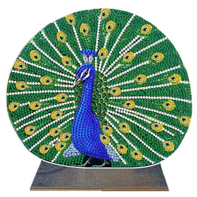 Diamond Painting-Pfau Aufsteller - Jetzt bei diamondspainting kaufen