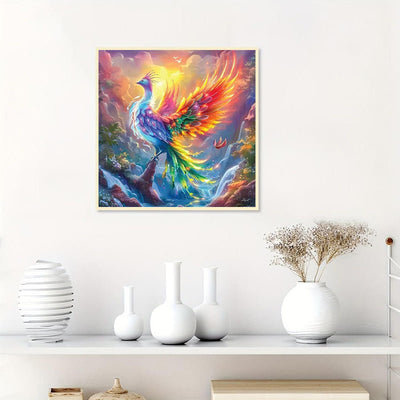 Diamond Painting-Phönix des Lichts