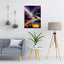 Diamond Painting-Regenbogen und Pfirsichbaum