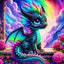 Diamond Painting-Regenbogenflamme