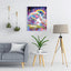 Diamond Painting-Schlafendes Einhorn im Blumenregen