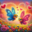 Diamond Painting-Schmetterlingsromantik