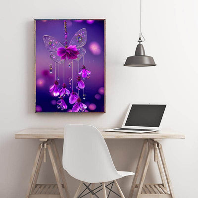 Diamond Painting-Schmetterlingstraum