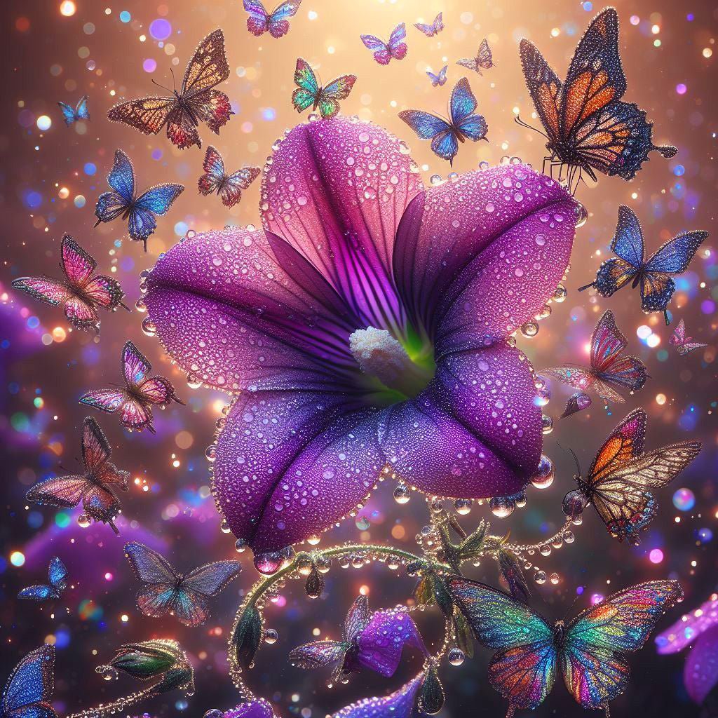 Diamond Painting-Schmetterlingszauber - Jetzt bei diamondspainting kaufen
