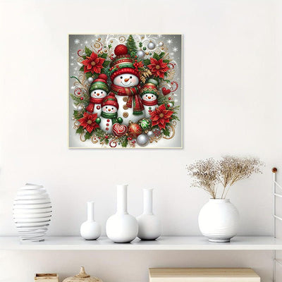 Diamond Painting-Schneemann-Brüder