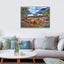 Diamond Painting-Schottisches Hochland mit Zug