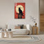 Diamond Painting-Schwarze Katze im Mondlicht