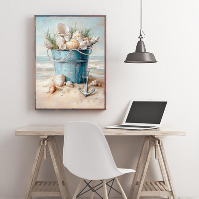 Diamond Painting-Sommer am Meer