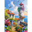 Diamond Painting-Sommerlicher Leuchtturm am Ozean
