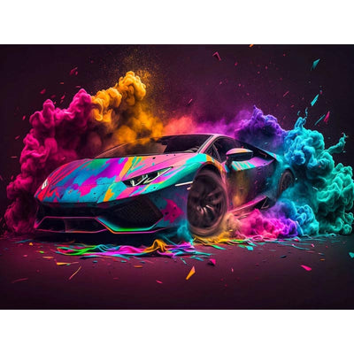 Diamond Painting-Speed & Farbe