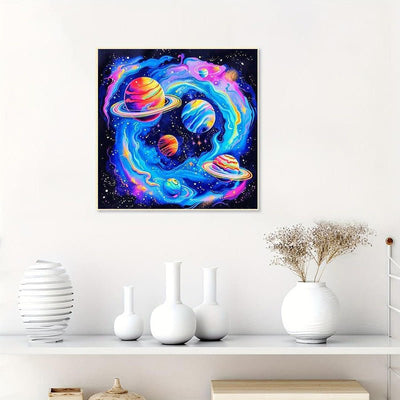 Diamond Painting-Sterne im Sternenhimmel
