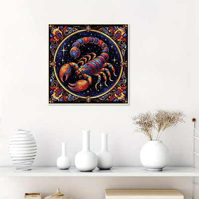 Diamond Painting-Sternzeichen Skorpion