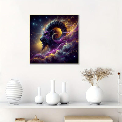 Diamond Painting-Sternzeichen Steinbock