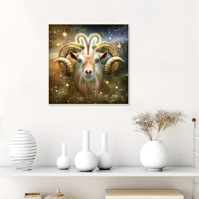 Diamond Painting-Sternzeichen Widder