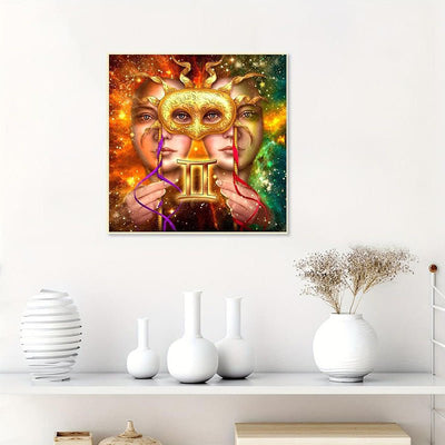Diamond Painting-Sternzeichen Zwilinge