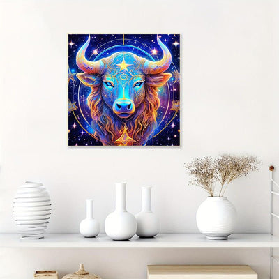 Diamond Painting-Stier Sternzeichen