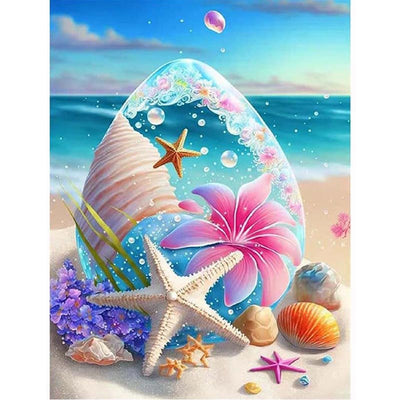 Diamond Painting-Strandzauber
