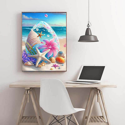 Diamond Painting-Strandzauber
