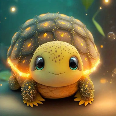 Diamond Painting-Süße Schildkröte - Jetzt bei diamondspainting kaufen