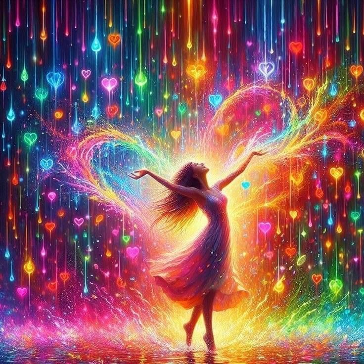 Diamond Painting-Tanz im Regen - Jetzt bei diamondspainting kaufen